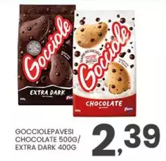 Gocciolepavesi Chocolate/Extra Dark