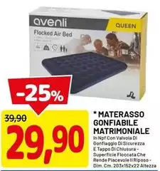 Materasso Gonfiabile Matrimoniale