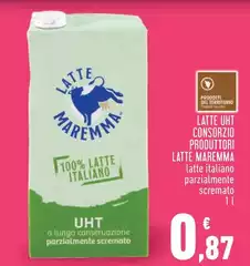 Latte maremma - Latte UHT Consorzio Produtori