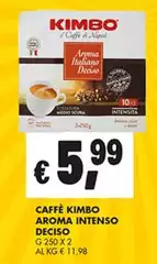 Kimbo - Caffè Aroma Intenso Deciso Kimbo - Caffè Aroma Intenso Deciso