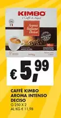 Kimbo - Caffè Aroma Intenso Deciso Kimbo - Caffè Aroma Intenso Deciso
