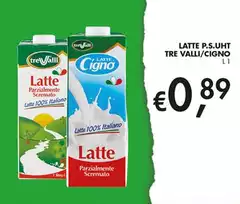 Trevalli - Cigno Latte P.S.UHT