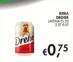 Dreher - Birra Lattina