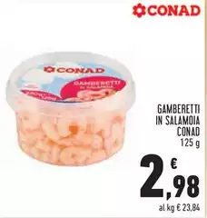 Conad - Gamberetti In Salamoia