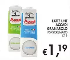 Granarolo - Latte UHT Accadi 