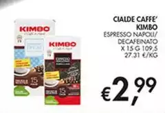Kimbo - Cialde Caffe' Kimbo - Cialde Caffe'