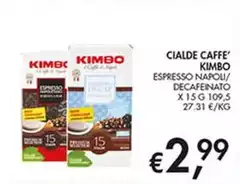 Kimbo - Cialde Caffe' Kimbo - Cialde Caffe'