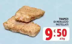 Trapezi Di Merluzzo Pastellati