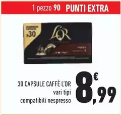 L'or espresso - 30 Capsule Caffè