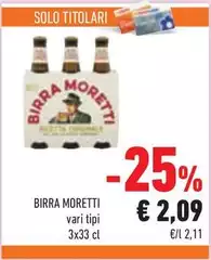 Moretti - Birra