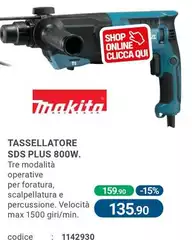 Makita - Tassellatore Sds Plus 800w