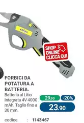 Kombo - Forbici Da Potatura A Batteria. 