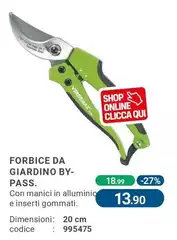 Forbice Da Giardino By-Pass. 