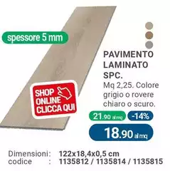 Pavimento Laminato Spc 