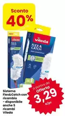 Vileda - Sistema Flex&Catech Con Ricambio Vileda - Sistema Flex&Catech Con Ricambio