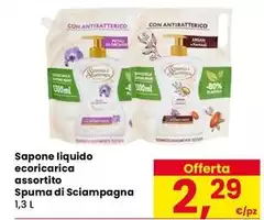 Spuma di Sciampagna - Sapone Liquido Ecoricarica Spuma Di Sciampagna Spuma di Sciampagna - Sapone Liquido Ecoricarica Spuma Di Sciampagna
