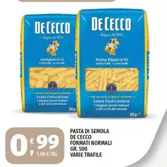 De Cecco - Pasta Di Semola Formati Normali