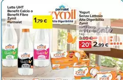 Parmalat - Latte Uht Benefit Calcio O Benefit Fibre Zymil