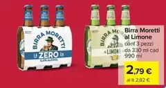 Moretti - Birra Al Limone