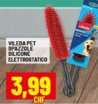 Vileda - Spazzole Silicone Elettrostatico