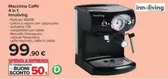Innoliving - Macchina Caffè 4 In 1