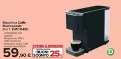 Capsule - Macchina Caffè Multicapsule 3 In 1