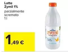 Latte carso - Zymil 1% Parzialmente Scremato
