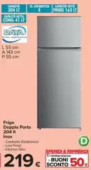 Daya - Frigo Doppia Porta 204 It