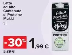 Mukki - Latte Ad Alto Contenuto Di Proteine