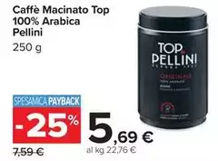 Pellini - Caffè Macinato Top 100% Arabica