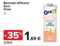 Orasi - Bevanda All'Avena Zero