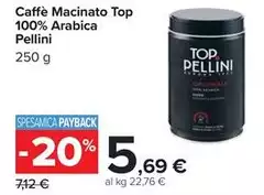 Pellini - Caffè Macinato Top 100% Arabica