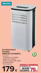 Condizionatore Portatile HmaCGJT-25