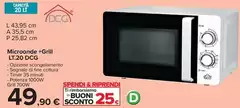 DCG - Microonde Grill LT.20