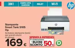 HP - Stampante Smart Tank 5105
