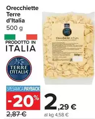 Terre d'Italia - Orecchiette Terre d'Italia - Orecchiette