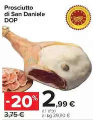 San daniele - Prosciutto Di San Daniele DOP