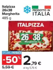 Italpizza - 26x38 Margherita