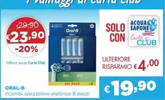 Oral b - Ricambi Spazzolino Elettrico