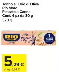 Rio Mare - Tonno All'Olio Di Oliva Pescato A Canna