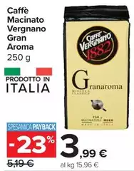 Gran aroma - Caffè Macinato Vergnano