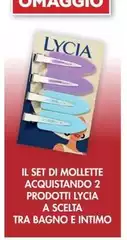 Lycia - Il Set Di Mollette Acquistando 2 Prodotti A Scelta Lycia - Il Set Di Mollette Acquistando 2 Prodotti A Scelta