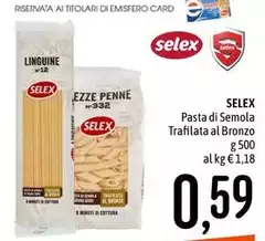 Selex - Pasta Di Semola Trafilata Al Bronzo