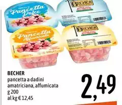 Bechèr - Pancetta A Dadini Amatriciana, Affumicata Bechèr - Pancetta A Dadini Amatriciana, Affumicata