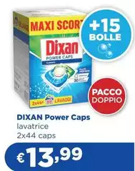 Dixan - Power Caps Lavatrice
