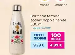 Borraccia Termica Acciaio Doppia Parete Borraccia Termica Acciaio Doppia Parete