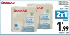 Conad - Carta Igienica Ultramorbida
