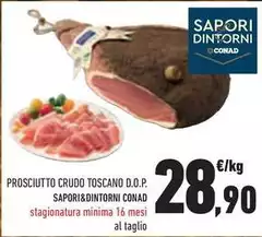 Sapori - Prosciutto Crudo Toscano D.O.P. &Dintorni