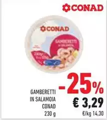 Conad - Gamberetti In Salamoia