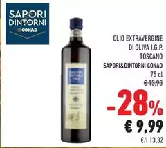 Conad - Olio Extravergine Di Oliva I.G.P. Toscano Sapori&Dintorni Conad - Olio Extravergine Di Oliva I.G.P. Toscano Sapori&Dintorni